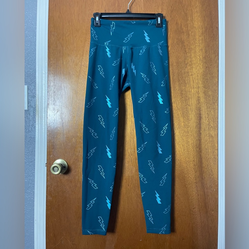Old Navy Teal Lightning Active Wear (sz M)